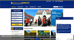 Desktop Screenshot of destinationadriatic.com